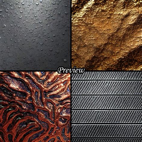 ArtStation - Metal texture collection, pack of 200+ images | Artworks