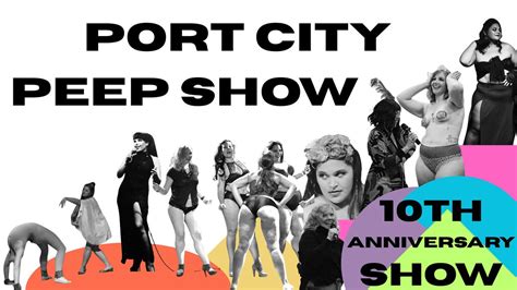 Port City Peep Show 10th Anniversary Show, SPACE, Portland, 4 October ...