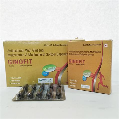 GINOFIT- Softgel Capsules Medofy Pharmaceutical