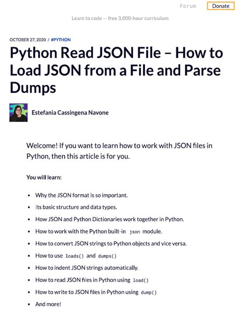Image result for Load JSON File Python