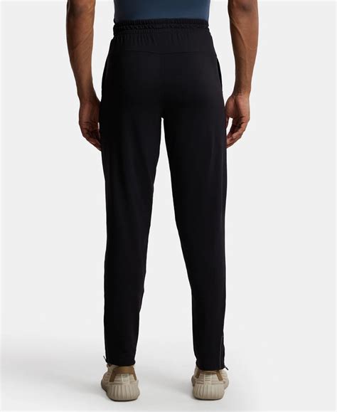 Buy Soft Touch Microfiber Elastane Stretch Trackpant with Side Pockets ...