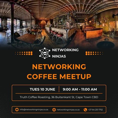 Business Networking Coffee Meetup - CBD, Truth Coffee Buitenkant Street ...