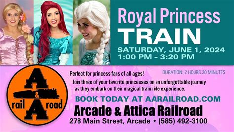 Royal Princess Train Excursion, 278 Main St, Arcade, NY, United States ...