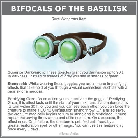 Goggles Of Night Vision Dnd 5E at Mitchell Leadbeater blog
