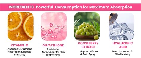 Vedapure L Glutathione Effervescent Tablets with Vitamin C & E | Skin ...