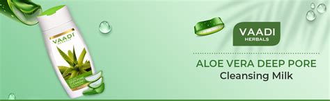 Buy Vaadi Herbals Value Aloevera Deep Pore Cleansing Milk with Lemon ...
