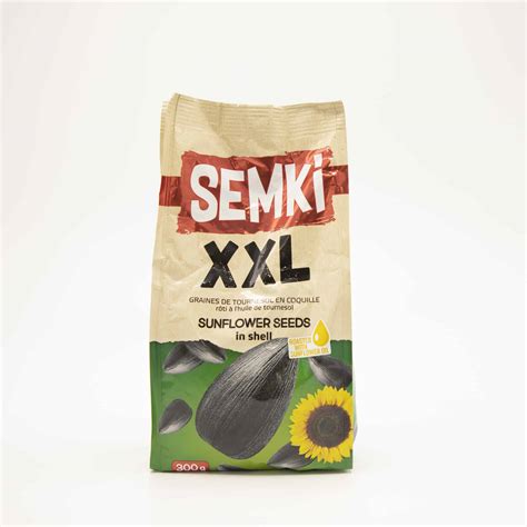 Semki XXL Roasted Unsalted Sunflower Seeds - European Food Express