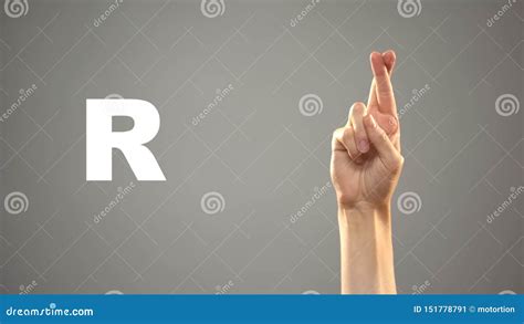 Image result for R Sign Language