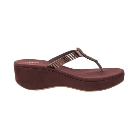 Buy Mochi Women Bronze Casual Sandals Online | SKU: 35-165-46-36 ...