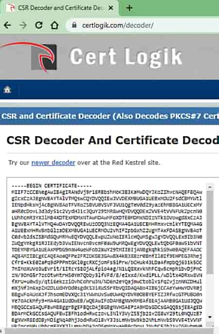 Image result for SSL Cert Decoder