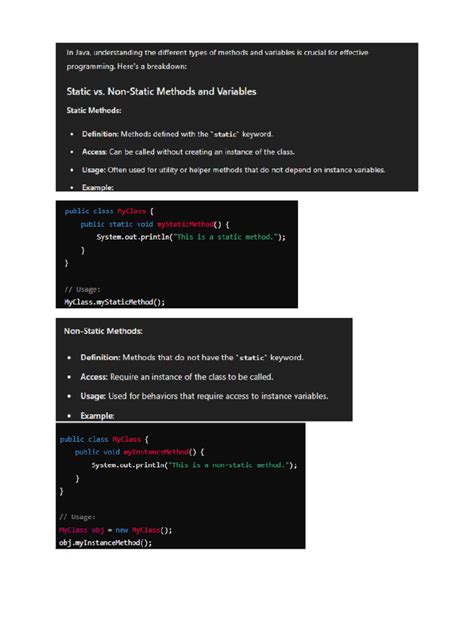 Image result for Java Local Types of Variables Table