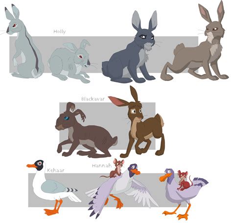 Pin by luci correa on watership down | Watership down, Character design ...