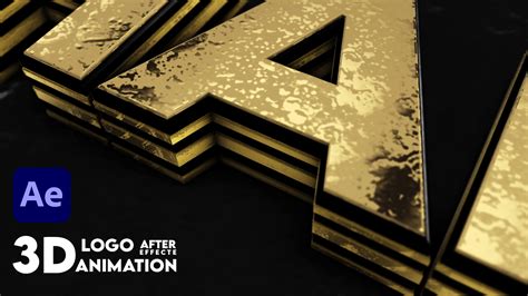 After Effects 3D Logo Tutorial 的图像结果