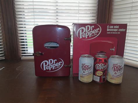 Dr. Pepper Mini Fridge from Walmart. Just got it today for only $29.99 ...