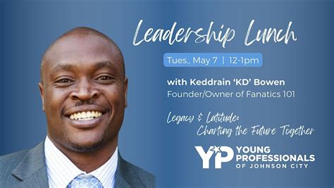 Leadership Lunch: Keddrain KD Bowen, Founder/Owner of Fanatics 101 ...