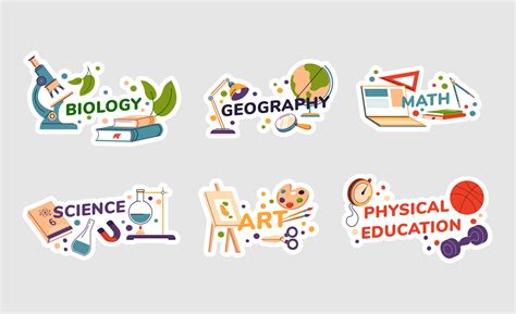 Image result for Subject Sticker Design