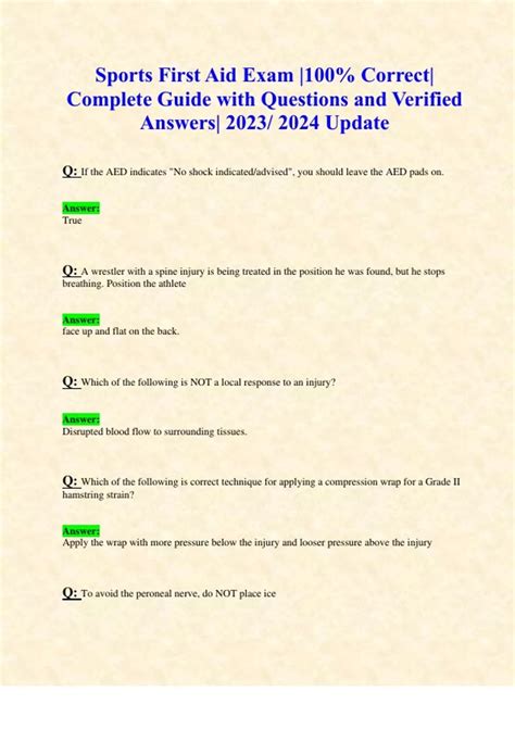 Image result for First Aid Exam Questions