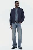 Men's Bomber Jackets | Leather, Varsity & Oversized | H&M IN