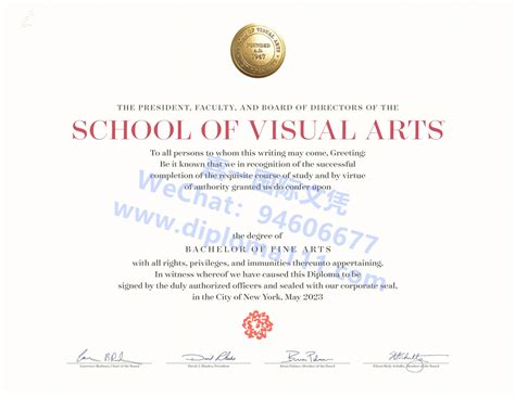 美国SVA学位证超卓版，展示23年纽约视觉艺术学院电子毕业证degree
