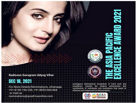 Bollywood Actress Ameesha Patel to grace the Asia Pacific Excellence ...