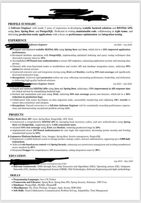 Is there some problem with my resume, not able to land interview calls ...