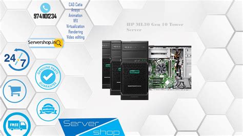 HP ML30 Gen10 Tower Server | Servershop