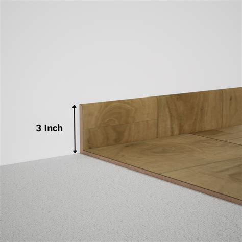 WPC Skirting Meriline PM 00550 AL | 8 ft x 3 inch - 15 mm | Compatibe ...