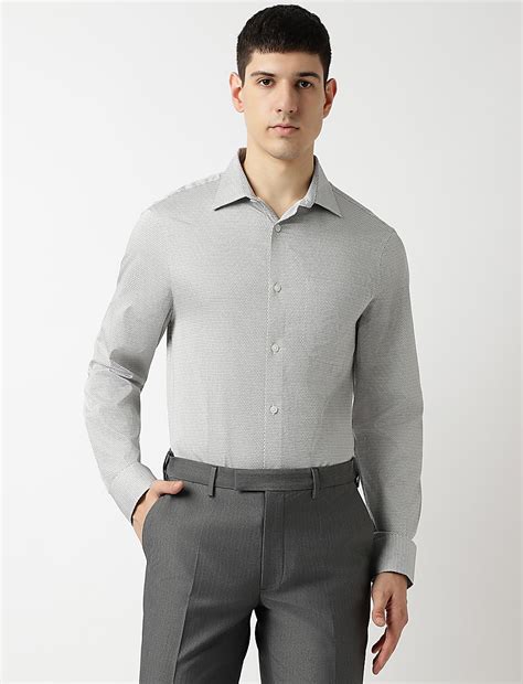 Buy Pure Cotton Printed Spread Collar Shirt at Marks & Spencer