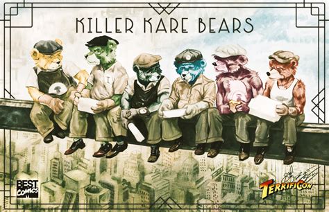 ArtStation - Killer Kare Bears Lunch Atop A Skyscraper