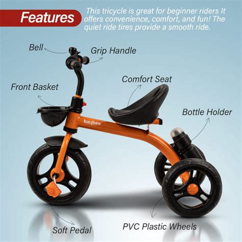 Baybee Tricycles: Affordable 3-Wheel Bicycles for Kids | Shop Now ...