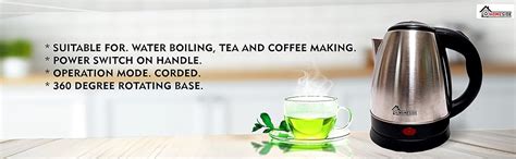 HOMESIDE® Supreme Electric Kettle 1.5L | Rapid Boiling, Precision with ...