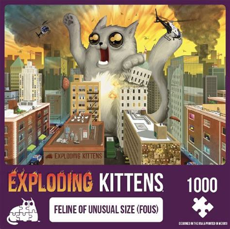 Image result for Exploding Kittens Puzzle