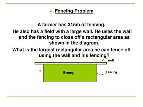Image result for Algebra Fencing Problem