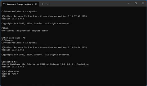 12560 Oracle Error 的图像结果