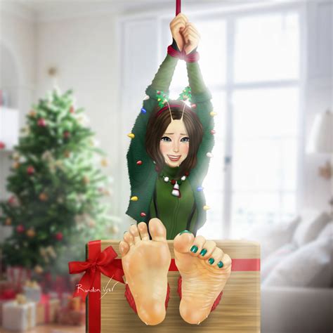 Mantis Christmas tickle feet gift by RandomUserAgain2016 on DeviantArt