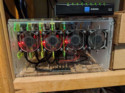 Raspberry Pi 4 Cluster 的图像结果