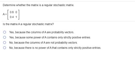 Image result for Stochastic Matrix