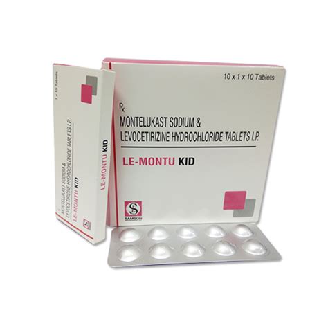 LE-MONTU-KID Tablets Samson Laboratories Pvt. Ltd.