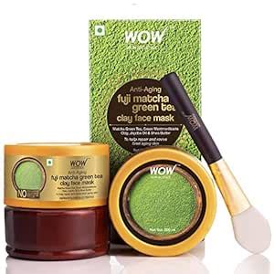 Buy WOW Skin Science Anti-Aging Fuji Matcha Green Tea Clay Face Mask ...