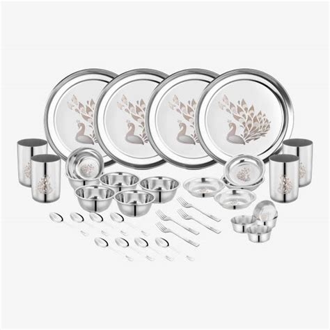 Steel Dinner Sets Online at Discounted Prices on Flipkart