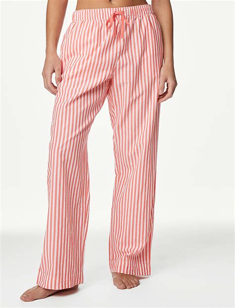 Buy Pure Cotton Cool Comfort™ Pyjama Bottoms at Marks & Spencer