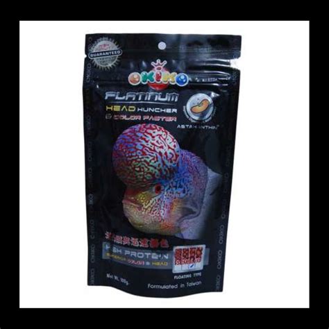 Okiko Flower Horn Platinum Fish Food, 100 g Online