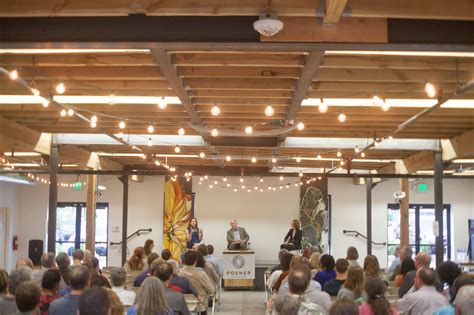 The event was held in the Posner Center for International Development