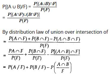 Image result for Conditional Probability Properties