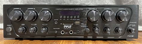 NEW OPEN BOX Pyle PTA62BT 6-Channel Bluetooth Home | Ubuy India