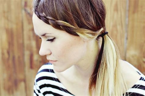 Image result for Bangs Braid Tutorial