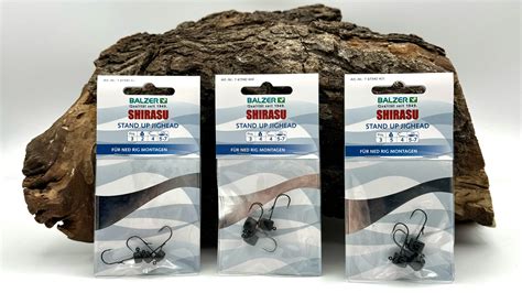 Balzer Shirasu Stand Up Jighead Gr. 3/0 in 5g 7g 9g 12g Ned Rig Montage ...