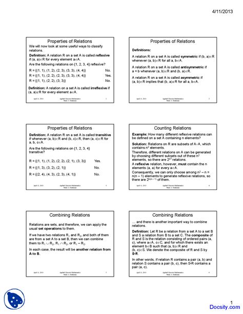 Image result for Relation Properties