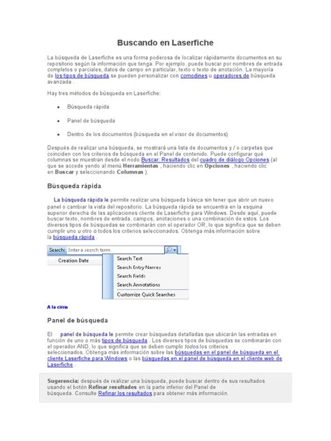 Image result for Laserfiche WebLink Search Guide