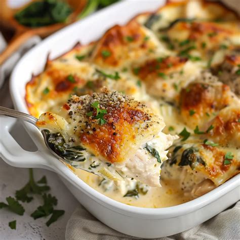 Easy Spinach Artichoke Chicken Bake - Creamy Comfort Dinner - My ...